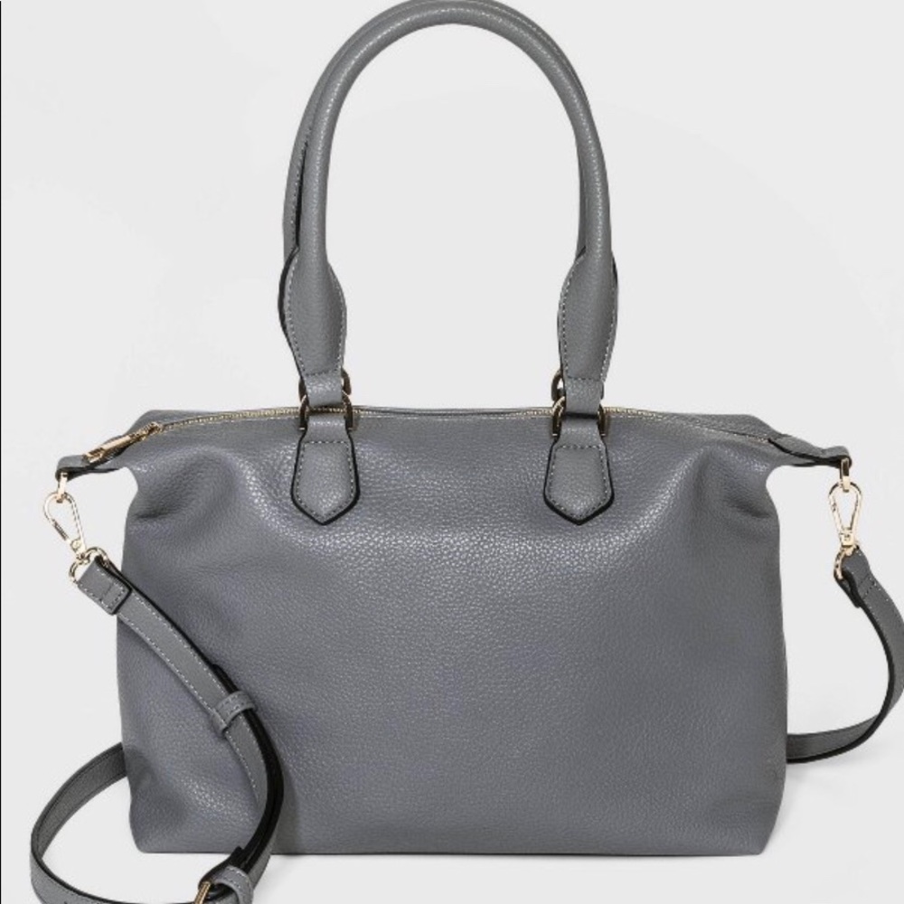 A New Day Gray Satchel